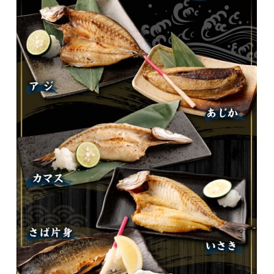 【定期便_偶数月お届け6回】 訳あり 人気干物 詰め合わせセット 約1.5kg