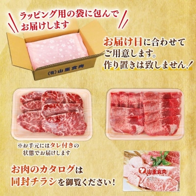 自家製 牛ハラミたれ漬け&牛タンスライス味付け 200g×4ずつ 計1.6kg