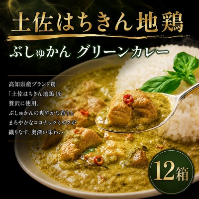 ぶしゅかんグリーンカレー12食セット