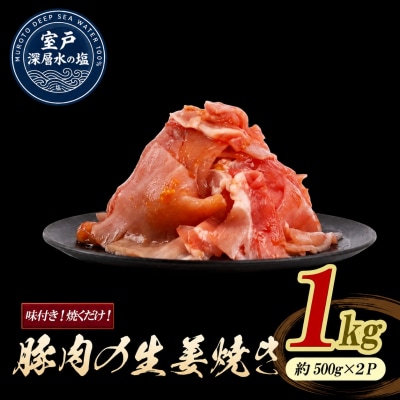 豚肉の生姜焼き 味付けセット 大容量 約1kg