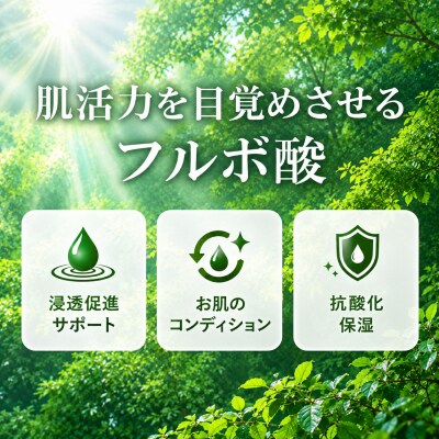 自然のミネラルで肌を整える Fulvoborn 化粧水 美容液 クリーム