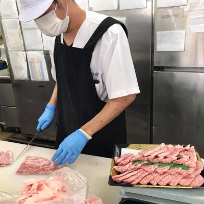 【A5A4等級使用】博多和牛ロース焼肉用500g(筑前町)
