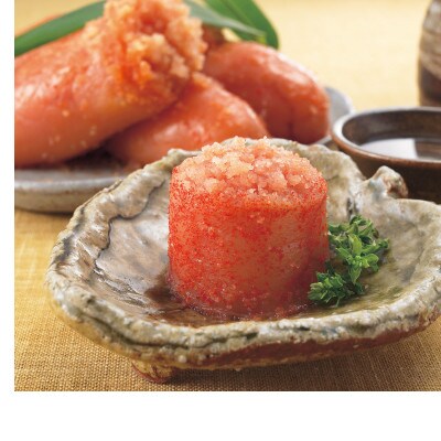 博多名物明太子食べくらべ【かねふく】徳切400g・【宮近】近海700g(筑前町)