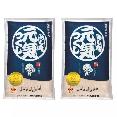 令和4年産】特A評価 福岡県産金のめし丸元気つくし 10kg(5kg×2袋 令和4年産】特A評価 福岡県産金のめし丸元気つくし 10kg(5kg×2袋