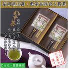 【八女茶　江戸宝永年間創業】14代目オススメの玉露・煎茶箱入り2本詰合せ(ギフト対応)