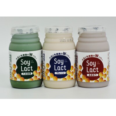 乳酸菌醗酵豆乳「ソイラクト」3種×4本=12本