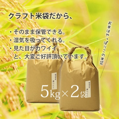 福岡県産「夢つくし」5kg×2袋 [10kg] [白米](筑前町)