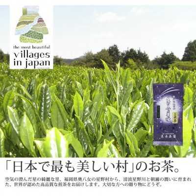 奥八女星野村 深蒸し高級煎茶(深蒸し茶)100g×1袋(筑前町)