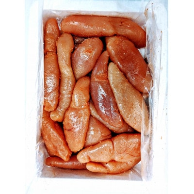 博多徳永 訳あり!無選別(混合)無着色辛子明太子(1kg)(筑前町)