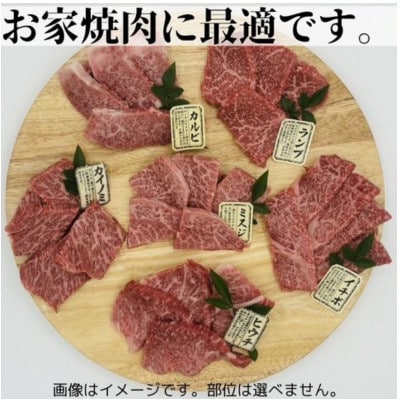博多和牛A4ランク以上　希少部位おまかせ6種セット(70g×6種)420g(筑前町)