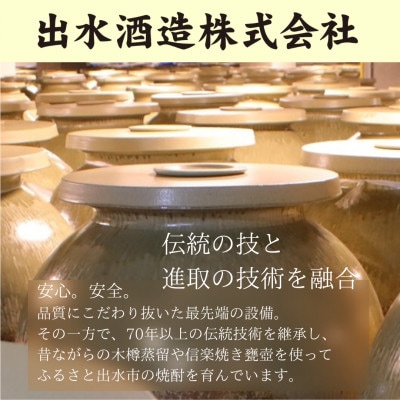 出水に舞姫、黒鶴、出水は鶴之里　3本セット