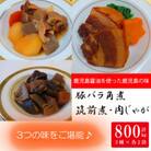 筑前煮・豚バラ角煮・肉じゃがの詰め合わせ(3種各2袋・計6袋)(i177 )