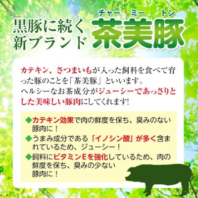 鹿児島茶美豚スライスセット1.8kg(出水市)(C-3201)_I965
