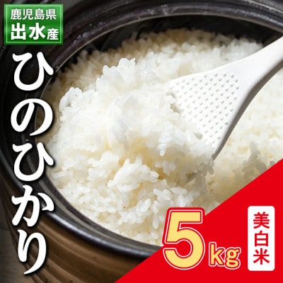 出水産ひのひかり美白米(5kg×1袋)_I502-v02
