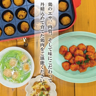 万能食材!ふわっふわの赤鶏さつま入り肉だんご