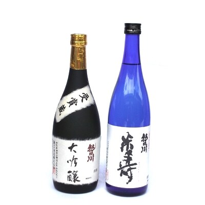 朝日川大吟醸・純米吟醸セット(朝日川大吟醸と純米吟醸朝日川米寿) J-013