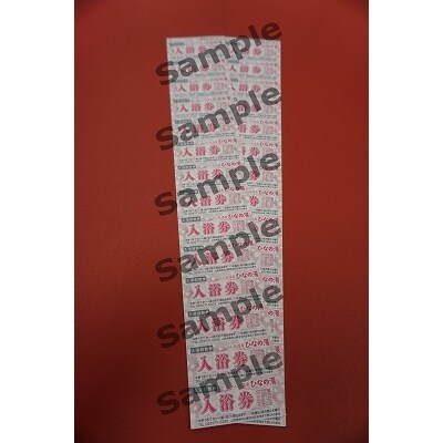 べに花温泉ひなの湯 入浴回数券 28回分 (14回分×2冊) ka020-024r001