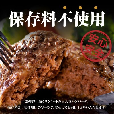 山形牛入り牛タン生ハンバーグ5個と山形牛入り国産牛と山形県産豚生ハンバーグ5個
