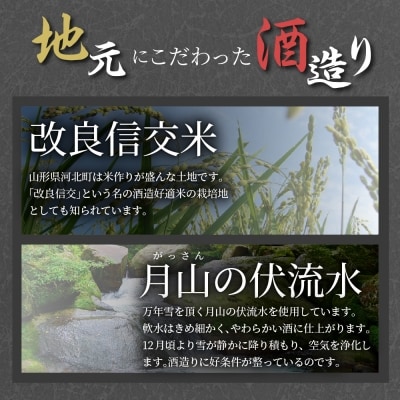 ソムリエ淳一セレクト あら玉　酒米「改良信交」一升瓶飲み比べ 1800ml×3本セット