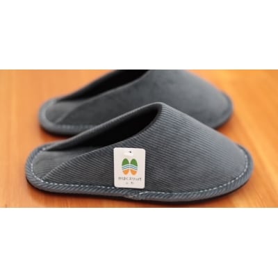 【グレー・Lサイズ】LUCE sotonui 1足