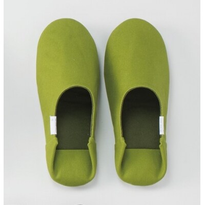 【Sサイズ・グリーン】帆布バブーシュ 1足 【阿部産業株式会社】