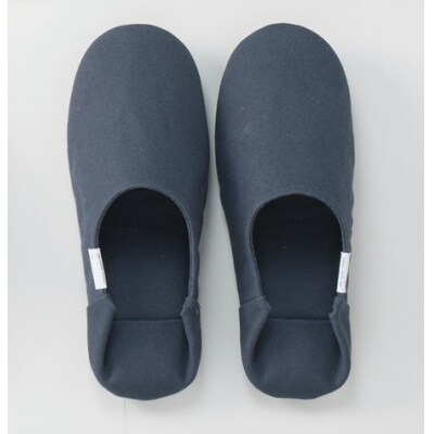 【Sサイズ・グレー】帆布バブーシュ 1足 【阿部産業株式会社】