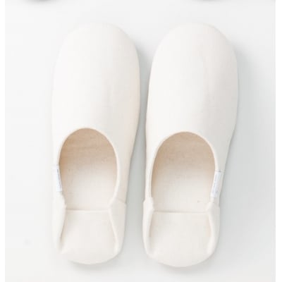 【Sサイズ・ナチュラル】帆布バブーシュ 1足 【阿部産業株式会社】