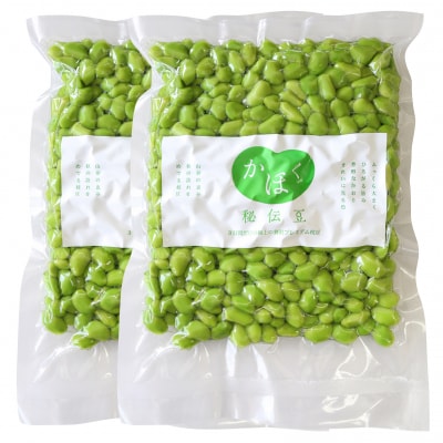 厳選「秘伝豆」(冷凍剥き豆)約1kg(約500g×2袋)【かほくらし社】