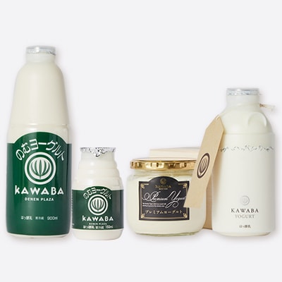 3種類のヨーグルトセット