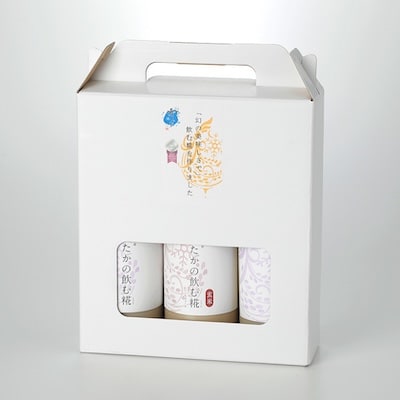 雪ほたかの飲む糀「飲み比べセット」【うるち米×2本・玄米×1本】