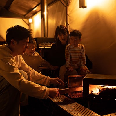 【Akariかわば田園キャンプ場】グランピング宿泊補助券　30,000円分