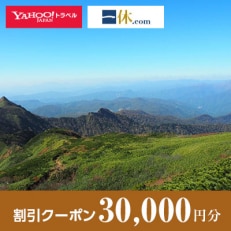 【群馬県川場村】一休.com・Yahoo!トラベル割引クーポン(30,000円分)