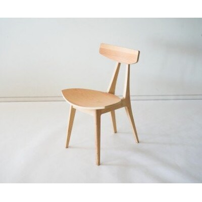 Dining chair〈Nordlys〉(カバ)板座【21016008】