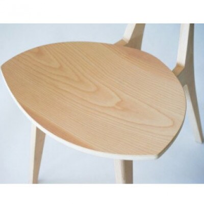 Dining chair〈Nordlys〉(カバ)板座【21016008】