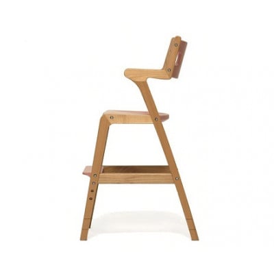 子どものための家具「rabi kids chair」(ダイダイ&ベルト付)【0006-001-10】