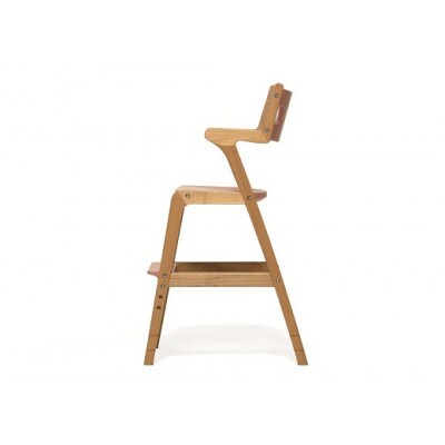 子どものための家具「rabi kids chair」(クレナイ&ベルト付)【0006-001-04】
