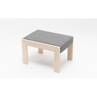 センの木の家具 Ottoman　グレー【0001-045-01】