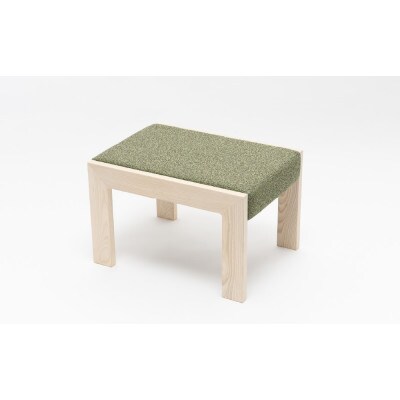 センの木の家具 Ottoman　グリーン【0001-045-04】