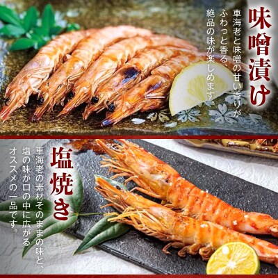 活き〆冷凍車海老 900g (400g×1パック・500g×1パック)_S065-003A