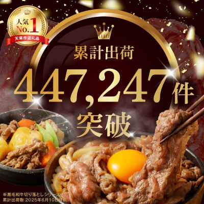 A4～A5等級 黒毛和牛 切り落とし 1kg(500g×2P)_S001-001A