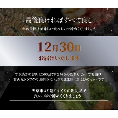 【数量限定】年末に届く年越し上セット!_S999-T06