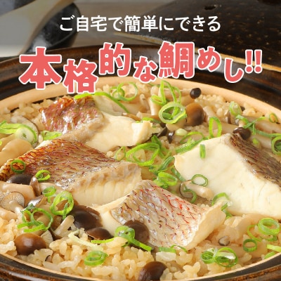 みやび鯛 鯛めしの素 5袋セット 本格的な鯛めしをお手軽に♪(1袋2合用)_S124-002