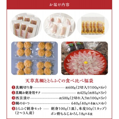 【福袋】天草真鯛ととらふぐの食べ比べ福袋_S106-F01