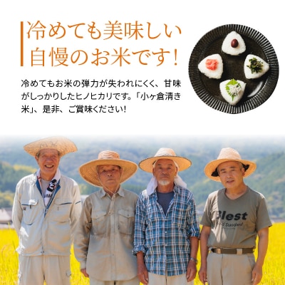 天草市栖本町産　小ヶ倉清き米(ヒノヒカリ)　精米 5kg_S135-002