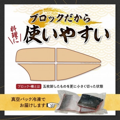 ブリ皮付ブロック約1kg (加熱用)_S010-076