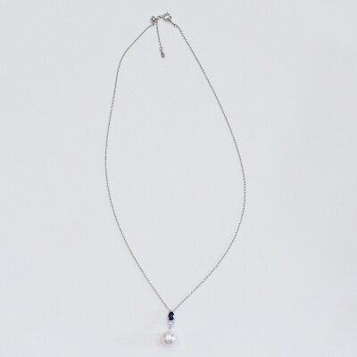 あこや真珠 ホワイトピンク 9-9.5mm 半貴石 ペンダントトップ 【C】_S101-390