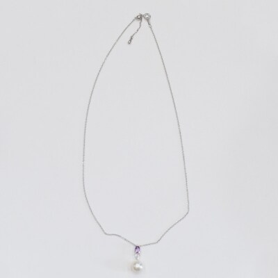 あこや真珠 ホワイトピンク 9-9.5mm 半貴石 ペンダントトップ 【D】_S101-391