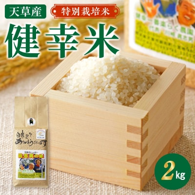 【令和8年産】特別栽培米　健幸米2kg_S067-023
