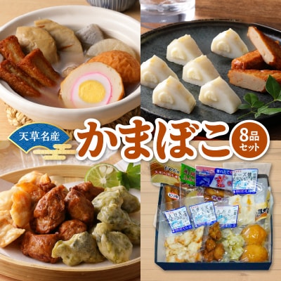 天草名産　かまぼこセット(8品入り)_S132-001