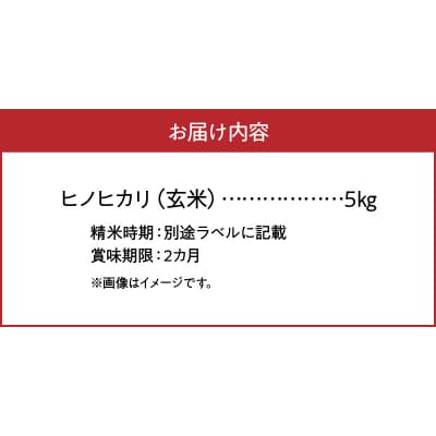 天草方原(ほうばる)産　清流米　ヒノヒカリ　玄米5kg【先行受付】_S150-004